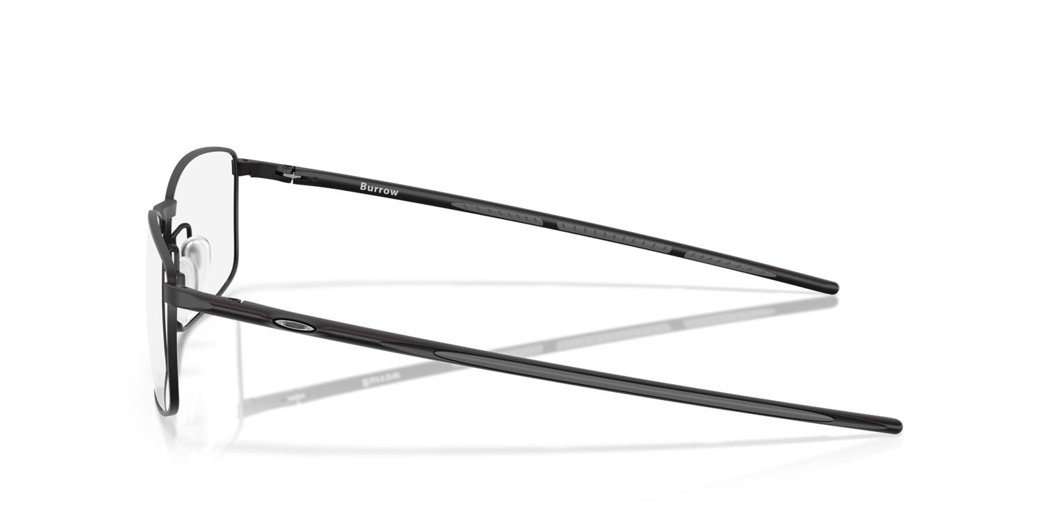 Occhiali da vista Oakley Burrow OX 5086 (508601) colore nero satinato forma quadrato lenti lente demo