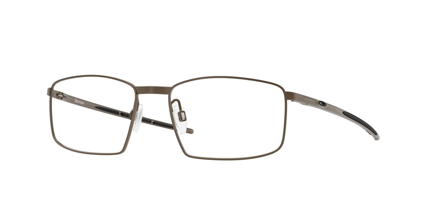 Occhiali da vista Oakley Burrow OX 5086 (508602) colore peltro forma quadrato lenti lente demo