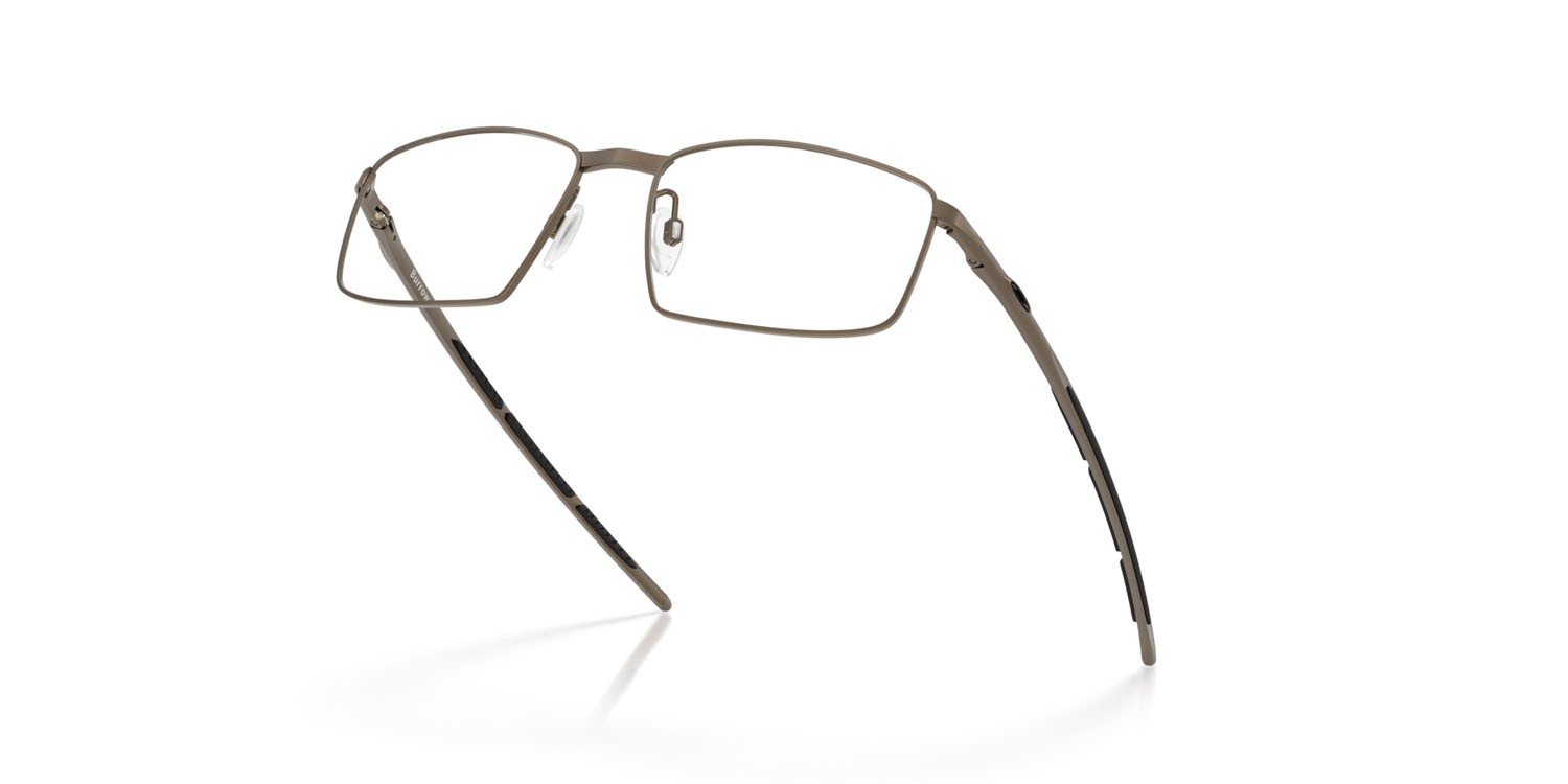 Occhiali da vista Oakley Burrow OX 5086 (508602) colore peltro forma quadrato lenti lente demo