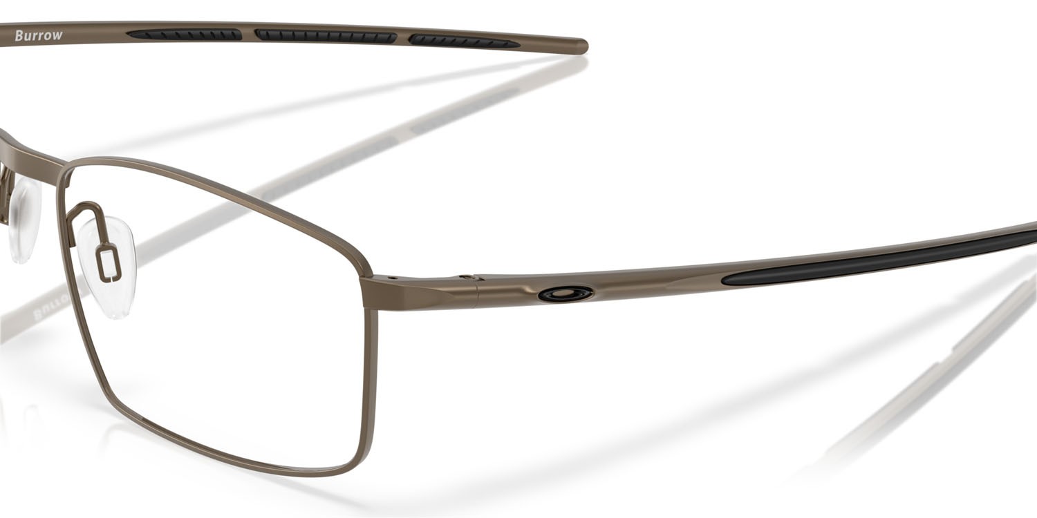 Occhiali da vista Oakley Burrow OX 5086 (508602) colore peltro forma quadrato lenti lente demo