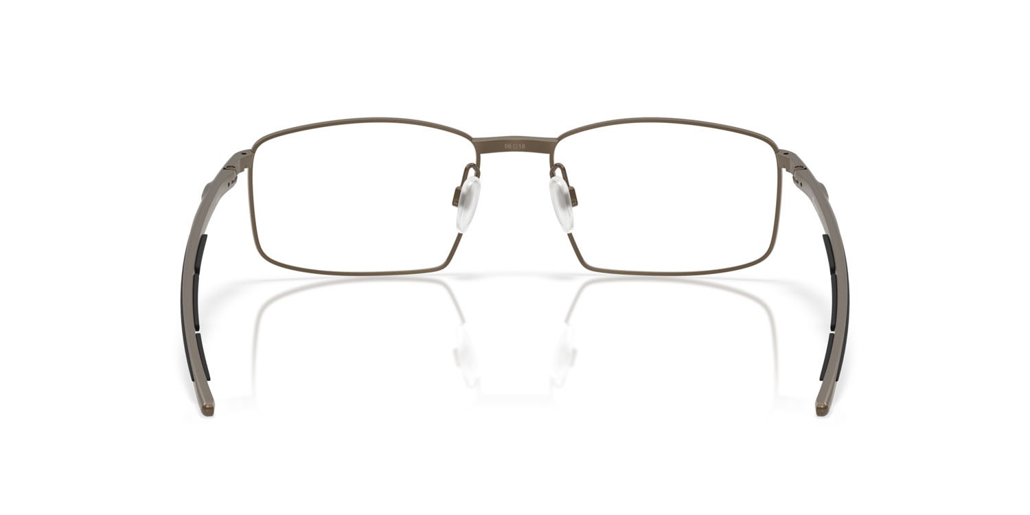 Occhiali da vista Oakley Burrow OX 5086 (508602) colore peltro forma quadrato lenti lente demo