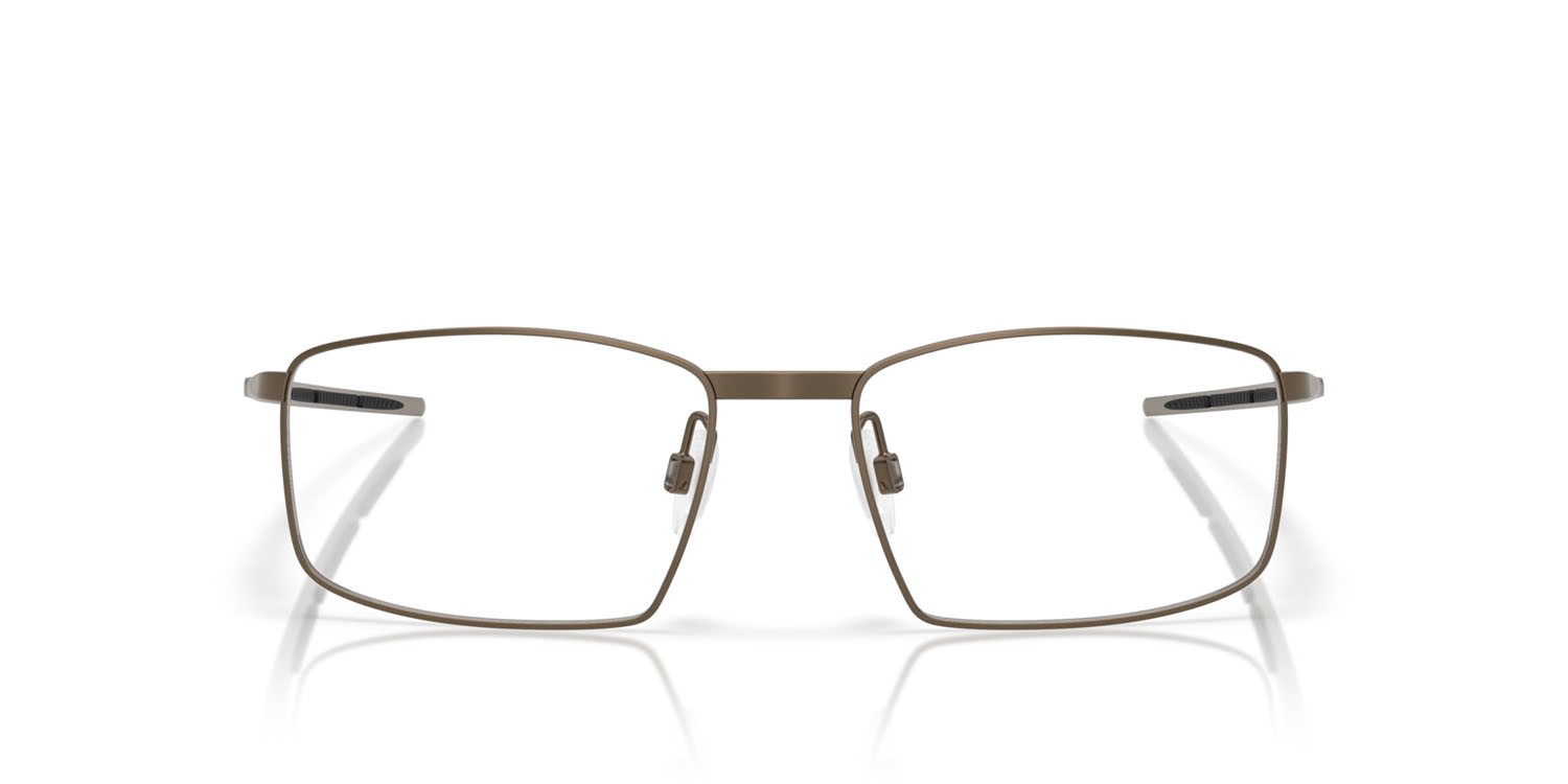 Occhiali da vista Oakley Burrow OX 5086 (508602) colore peltro forma quadrato lenti lente demo