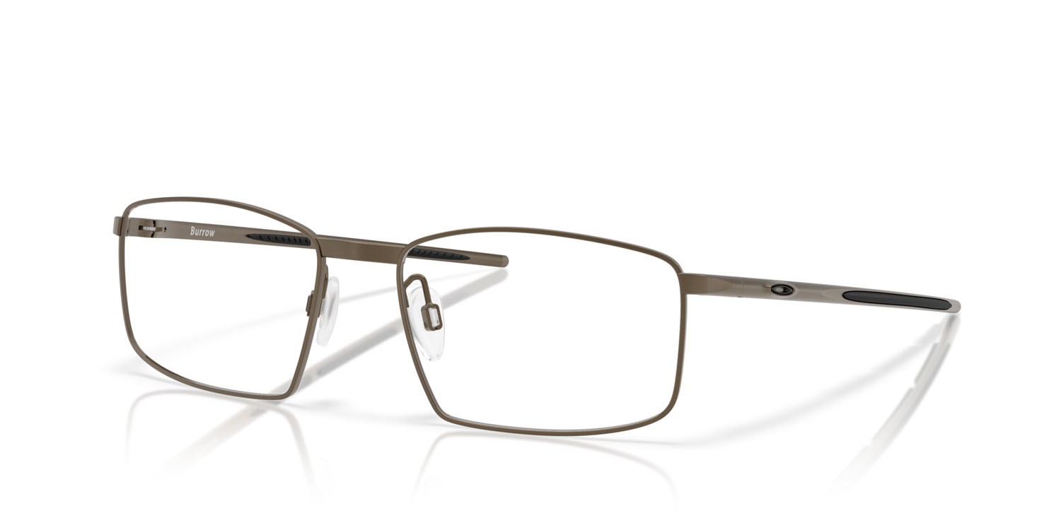 Occhiali da vista Oakley Burrow OX 5086 (508602) colore peltro forma quadrato lenti lente demo