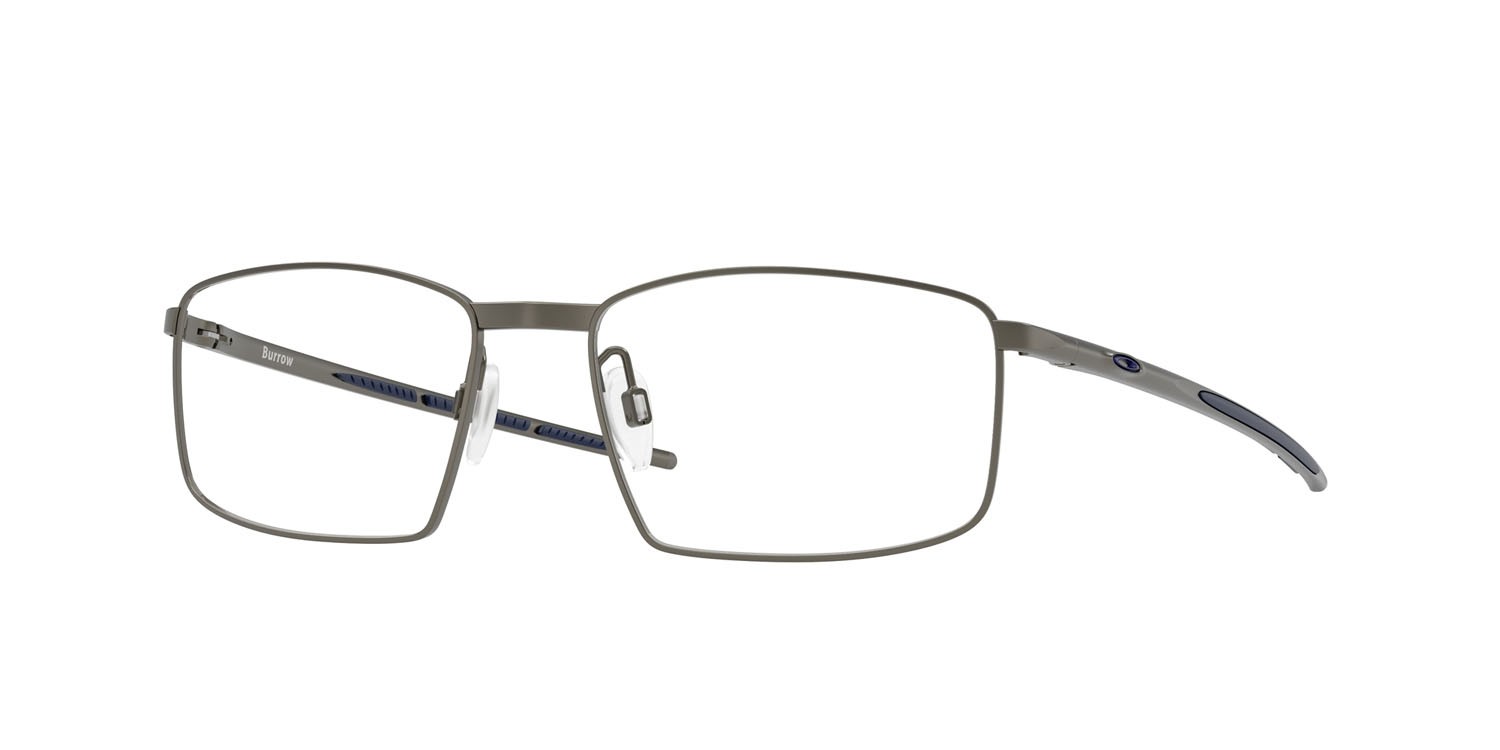 Occhiali da vista Oakley Burrow OX 5086 (508603) colore gunmetal opaco forma quadrato lenti lente demo