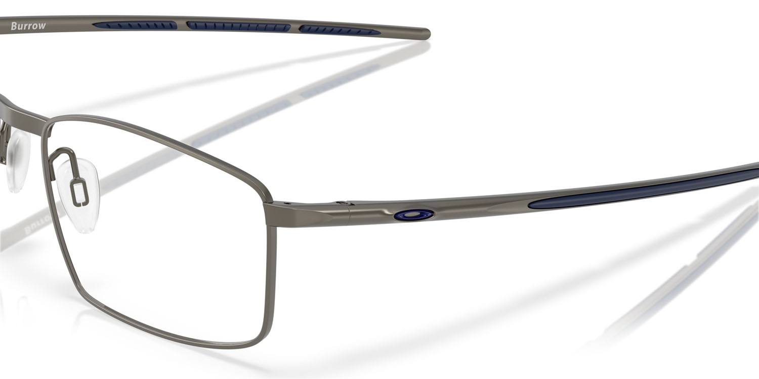 Occhiali da vista Oakley Burrow OX 5086 (508603) colore gunmetal opaco forma quadrato lenti lente demo