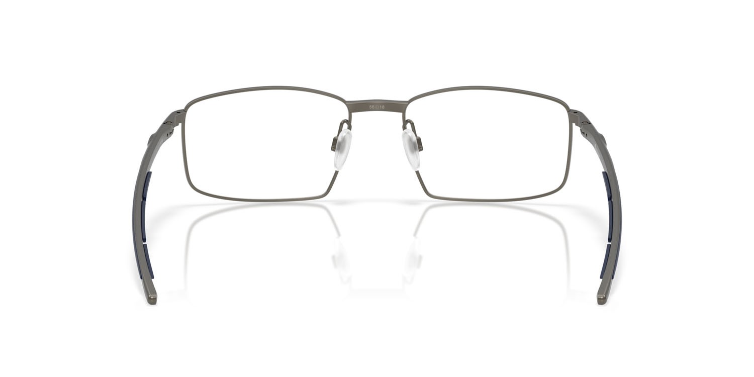 Occhiali da vista Oakley Burrow OX 5086 (508603) colore gunmetal opaco forma quadrato lenti lente demo