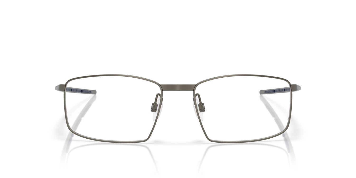 Occhiali da vista Oakley Burrow OX 5086 (508603) colore gunmetal opaco forma quadrato lenti lente demo