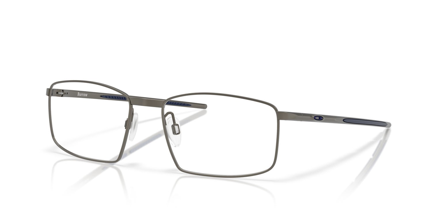 Occhiali da vista Oakley Burrow OX 5086 (508603) colore gunmetal opaco forma quadrato lenti lente demo