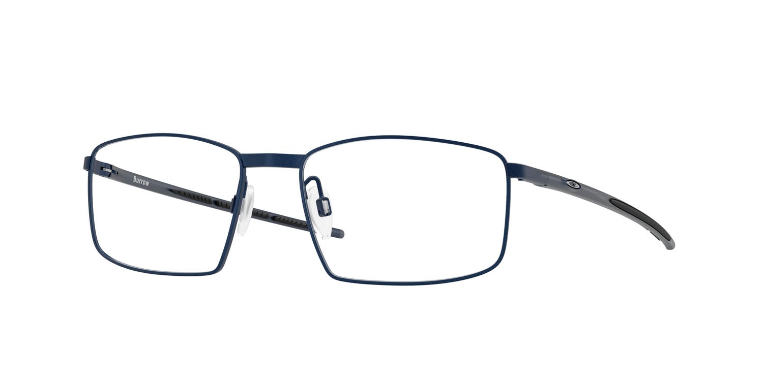Occhiali da vista Oakley Burrow OX 5086 (508604) colore midnight opaco forma quadrato lenti lente demo