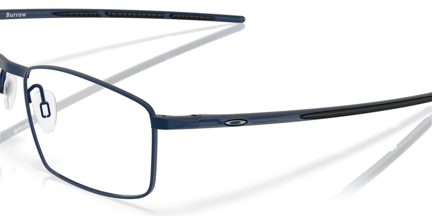 Occhiali da vista Oakley Burrow OX 5086 (508604) colore midnight opaco forma quadrato lenti lente demo