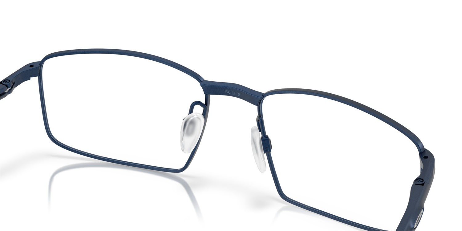 Occhiali da vista Oakley Burrow OX 5086 (508604) colore midnight opaco forma quadrato lenti lente demo
