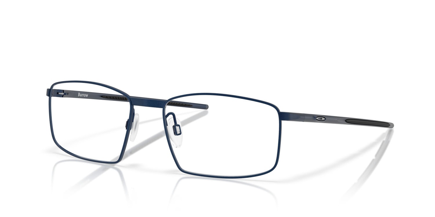 Occhiali da vista Oakley Burrow OX 5086 (508604) colore midnight opaco forma quadrato lenti lente demo