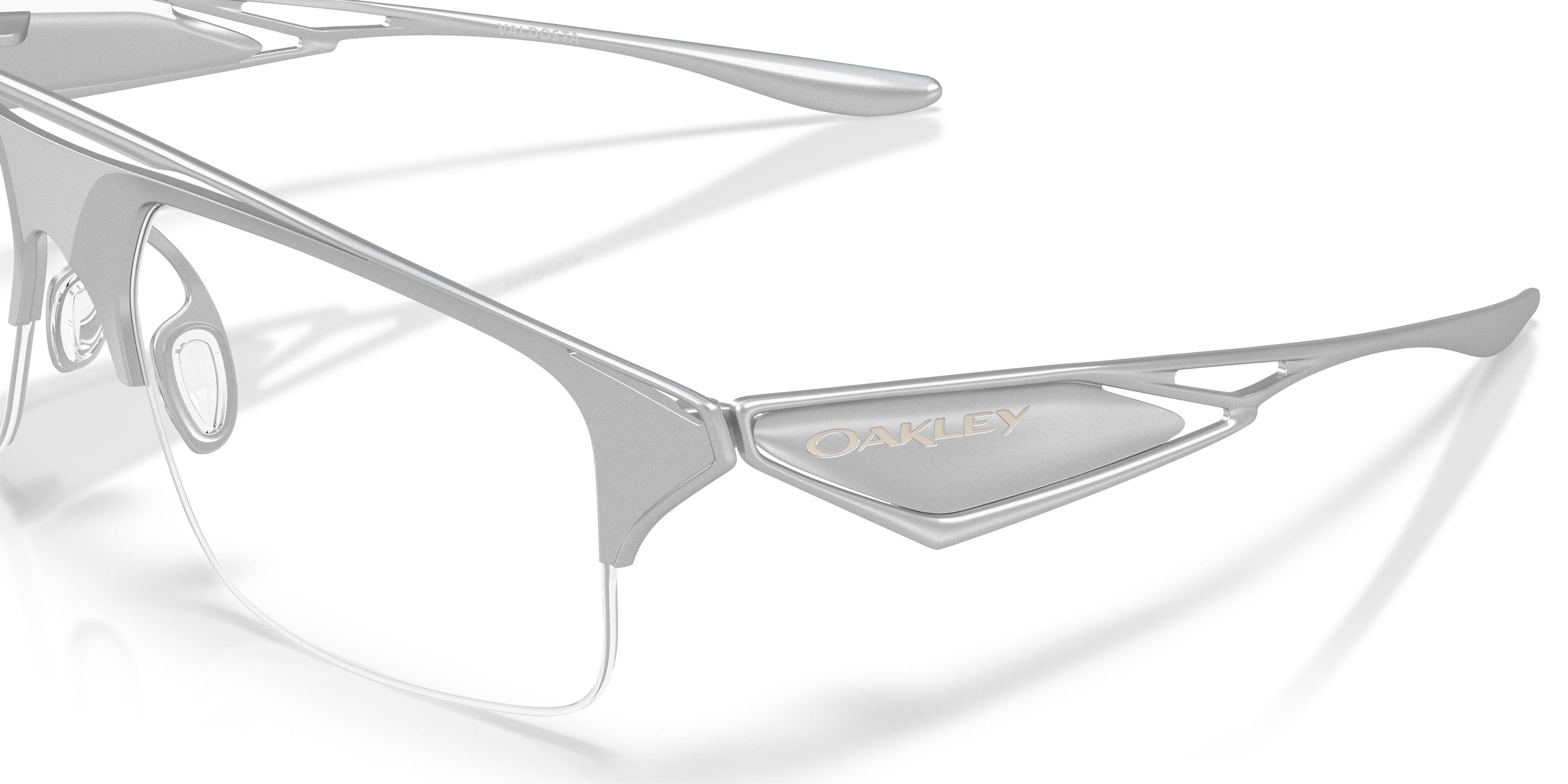 Brillen Oakley Valdosta OX 5093 (509302) farbe cromo satinato form rechteckig gläser lente demo