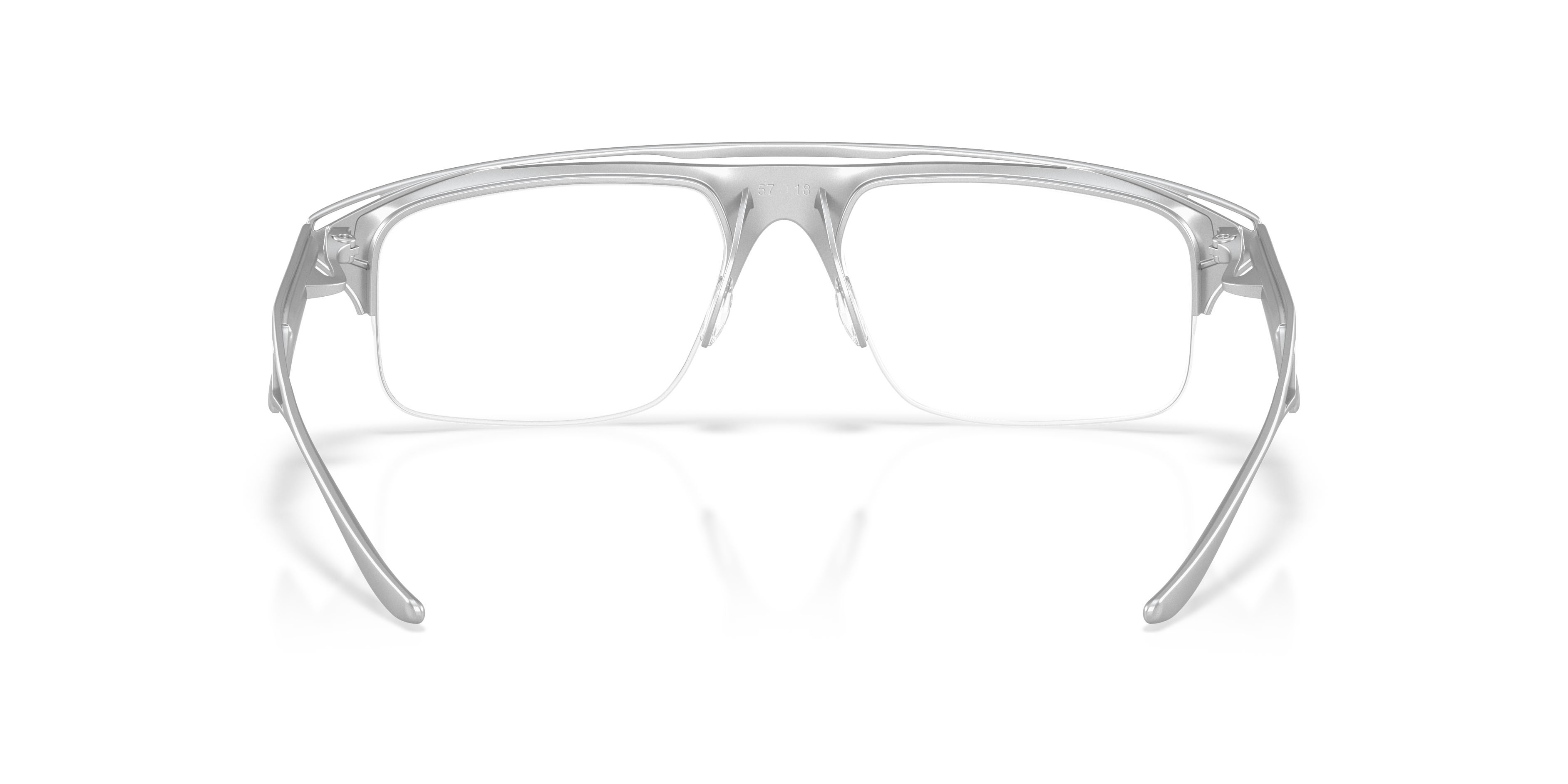 Brillen Oakley Valdosta OX 5093 (509302) farbe cromo satinato form rechteckig gläser lente demo