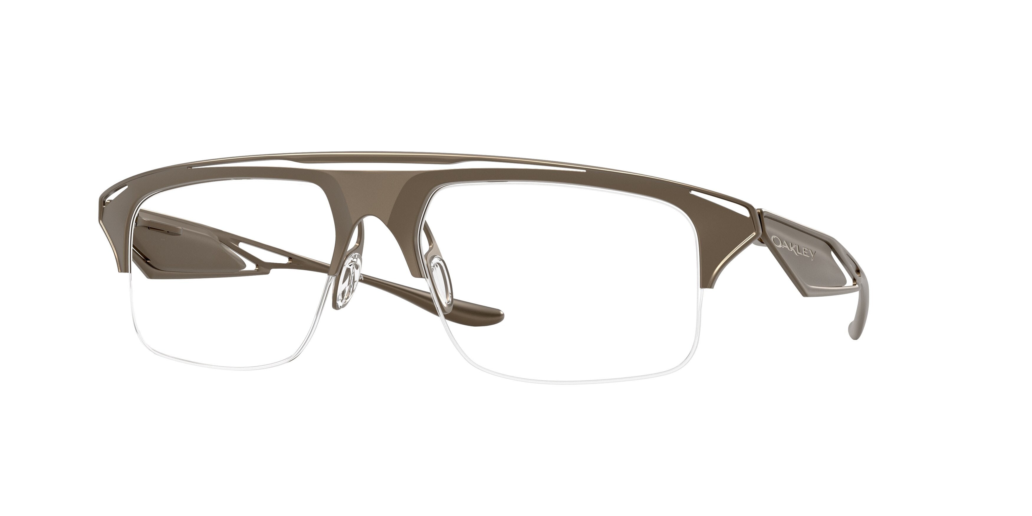 Brillen Oakley Valdosta OX 5093 (509304) farbe peltro form rechteckig gläser lente demo