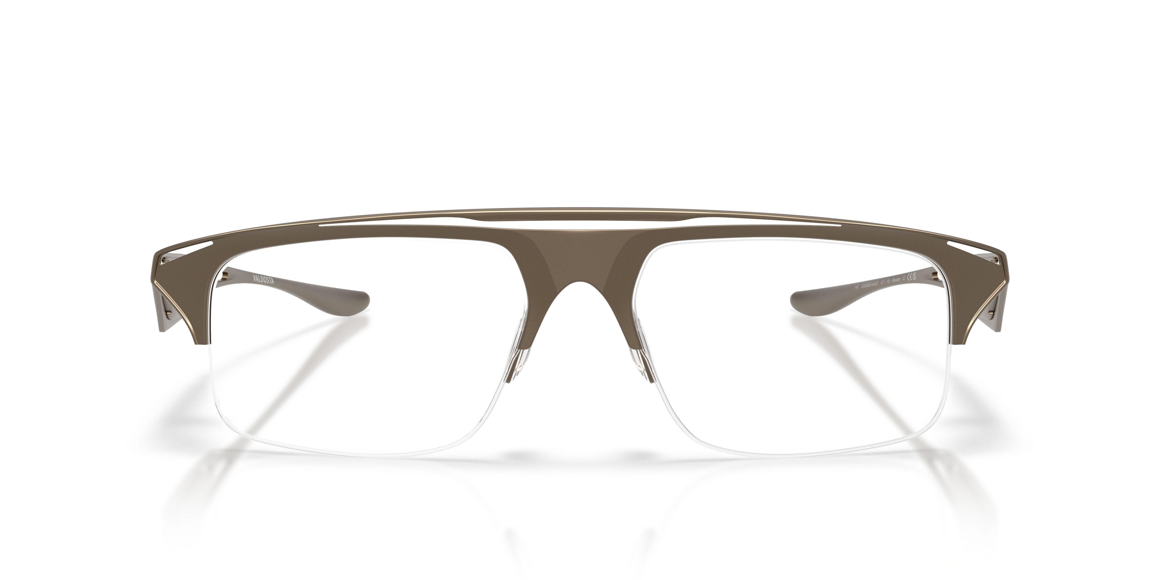Brillen Oakley Valdosta OX 5093 (509304) farbe peltro form rechteckig gläser lente demo