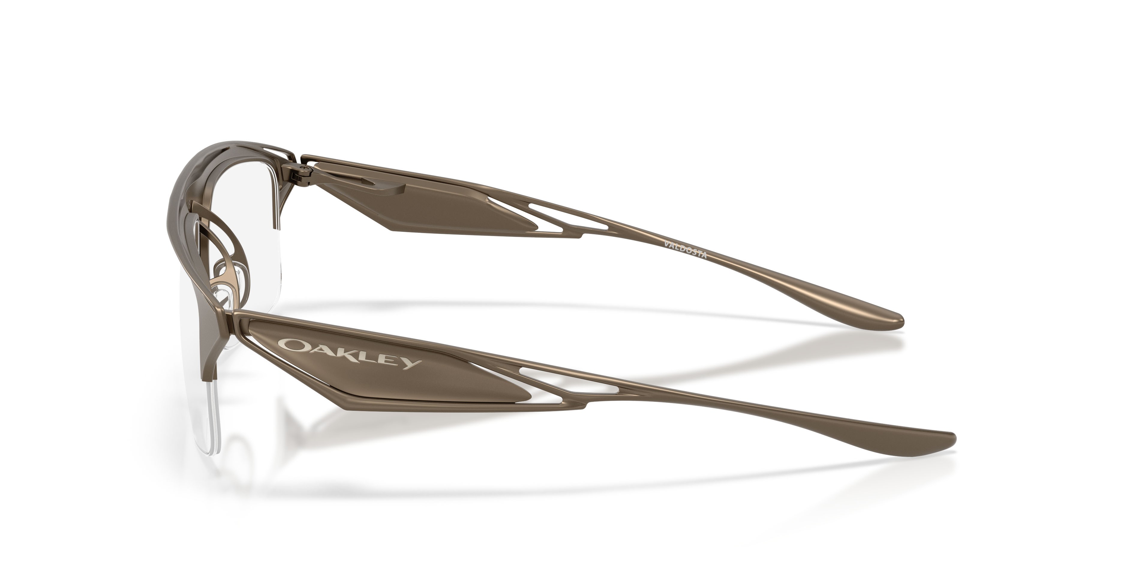Brillen Oakley Valdosta OX 5093 (509304) farbe peltro form rechteckig gläser lente demo