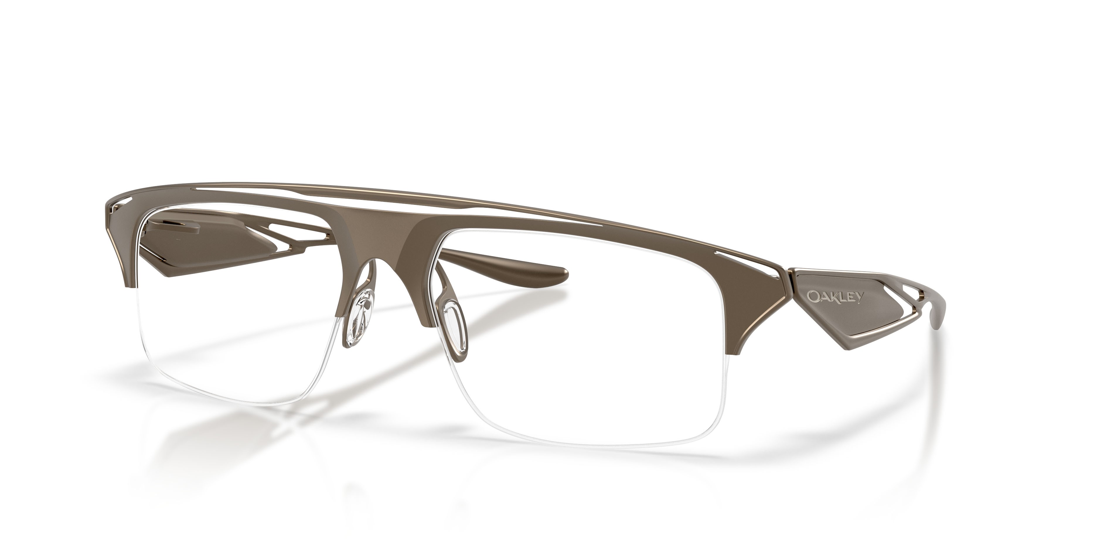 Brillen Oakley Valdosta OX 5093 (509304) farbe peltro form rechteckig gläser lente demo