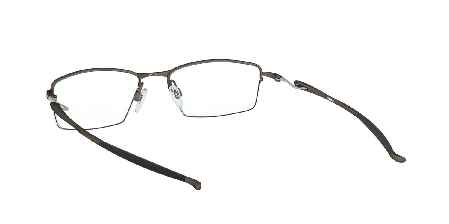 Brillen Oakley Lizard OX 5113 (511305) farbe satin lead form rechteckig gläser lente demo