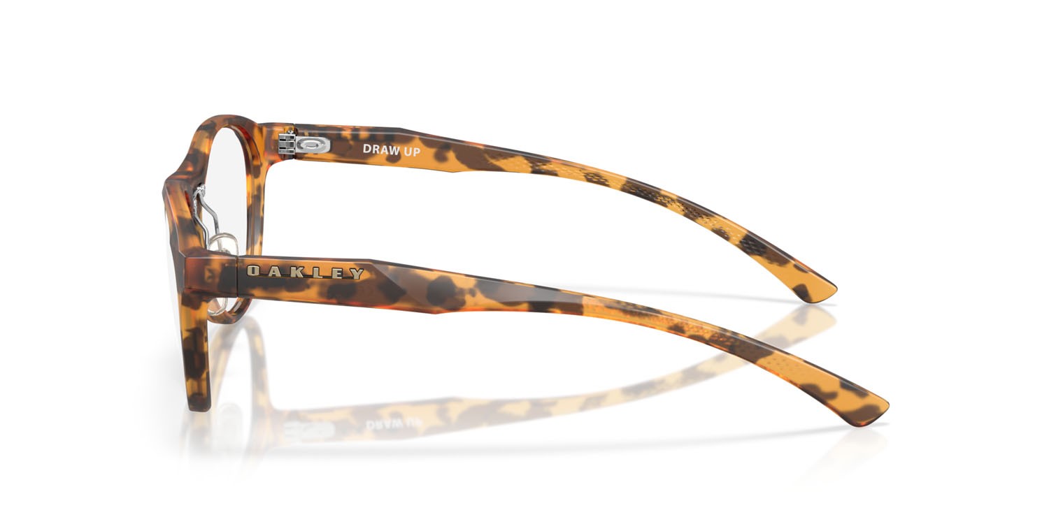 Brillen Oakley Draw Up OX 8057 (805708) farbe zenzero tartarugato opaco form rund gläser lente demo
