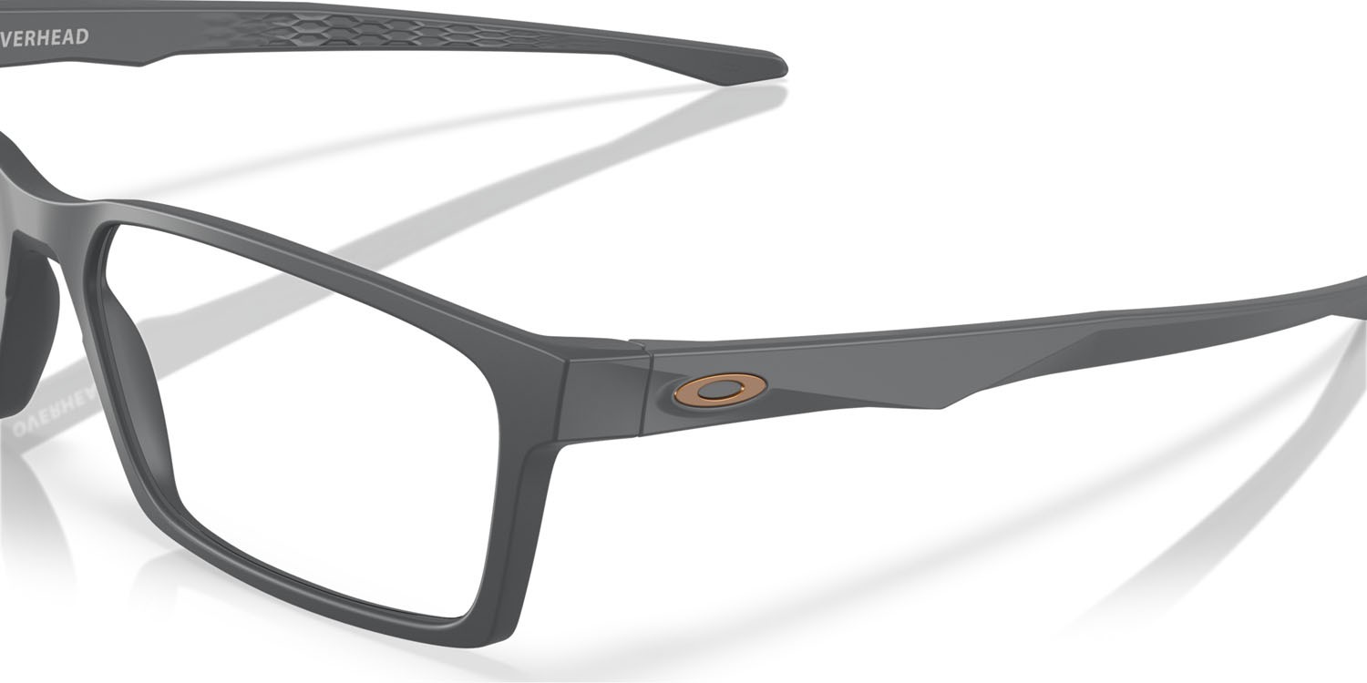 Brillen Oakley Overhead OX 8060 (806010) farbe carbonio opaco form rechteckig gläser lente demo