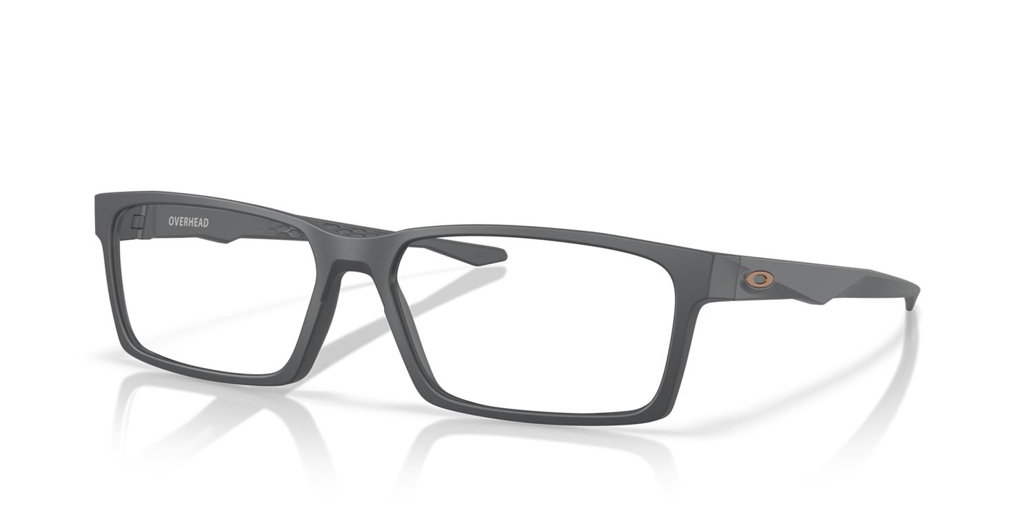 Brillen Oakley Overhead OX 8060 (806010) farbe carbonio opaco form rechteckig gläser lente demo