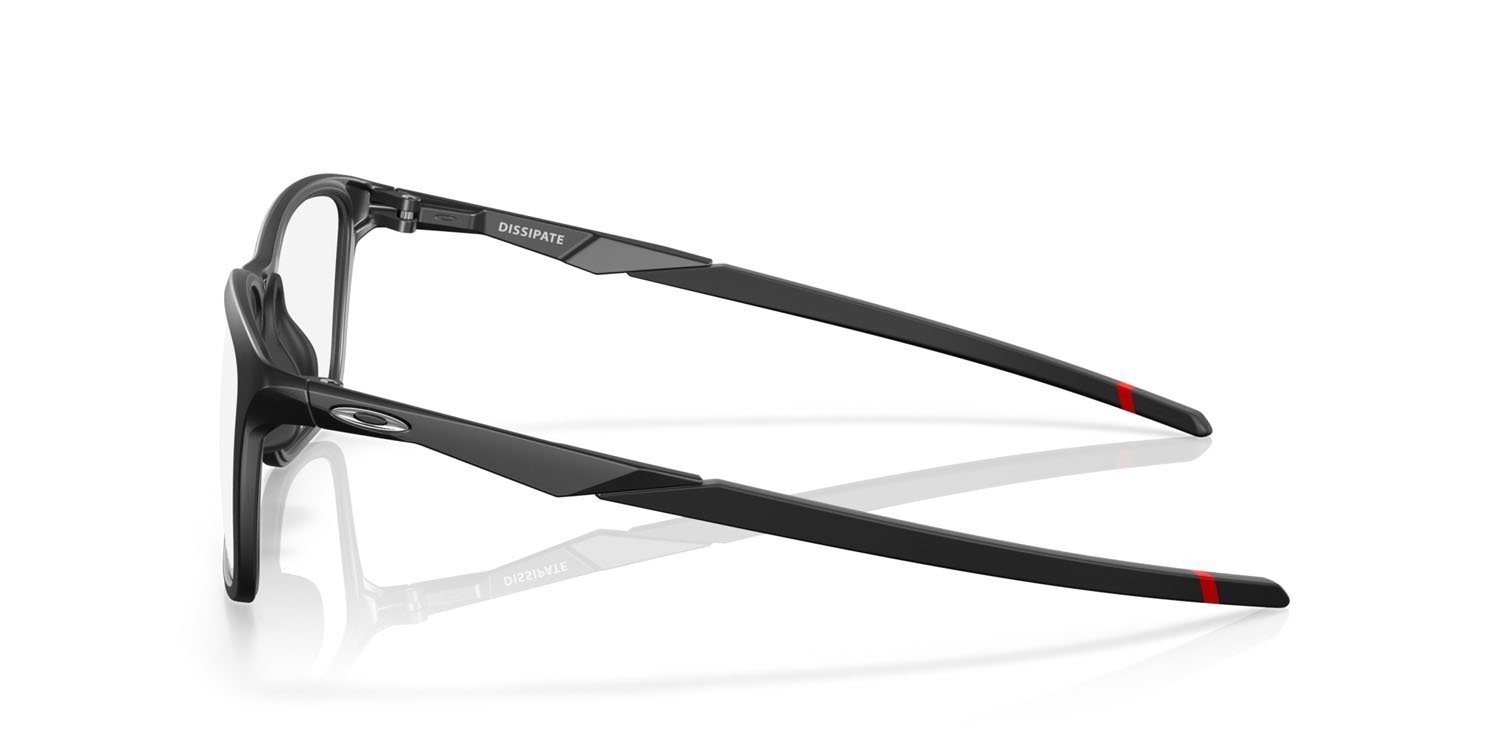 Brillen Oakley Dissipate OX 8062D (806201) farbe nero satinato form rechteckig gläser lente demo
