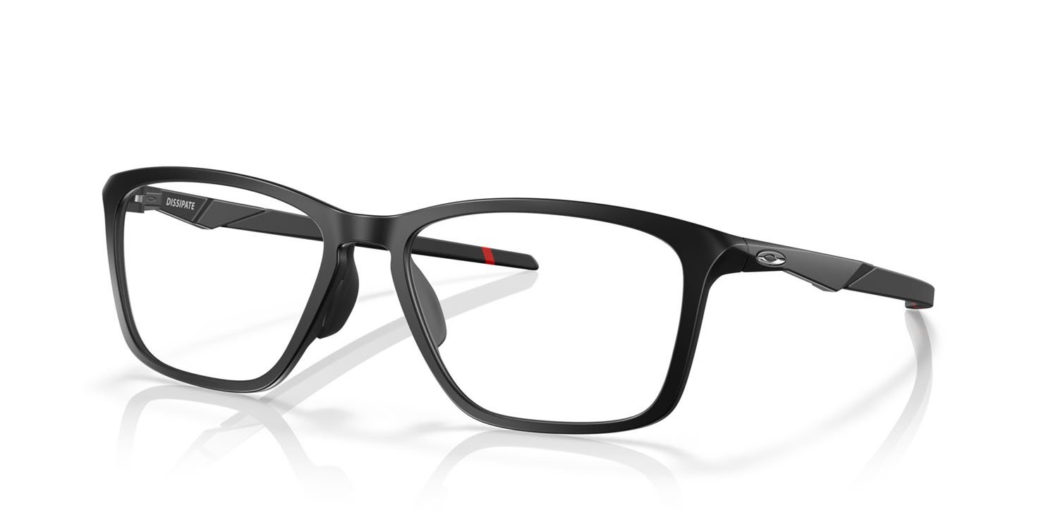 Brillen Oakley Dissipate OX 8062D (806201) farbe nero satinato form rechteckig gläser lente demo