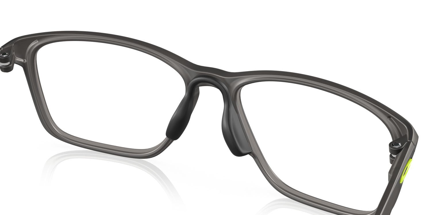Brillen Oakley Dissipate OX 8062D (806202) farbe grigio fumo satinato form rechteckig gläser lente demo