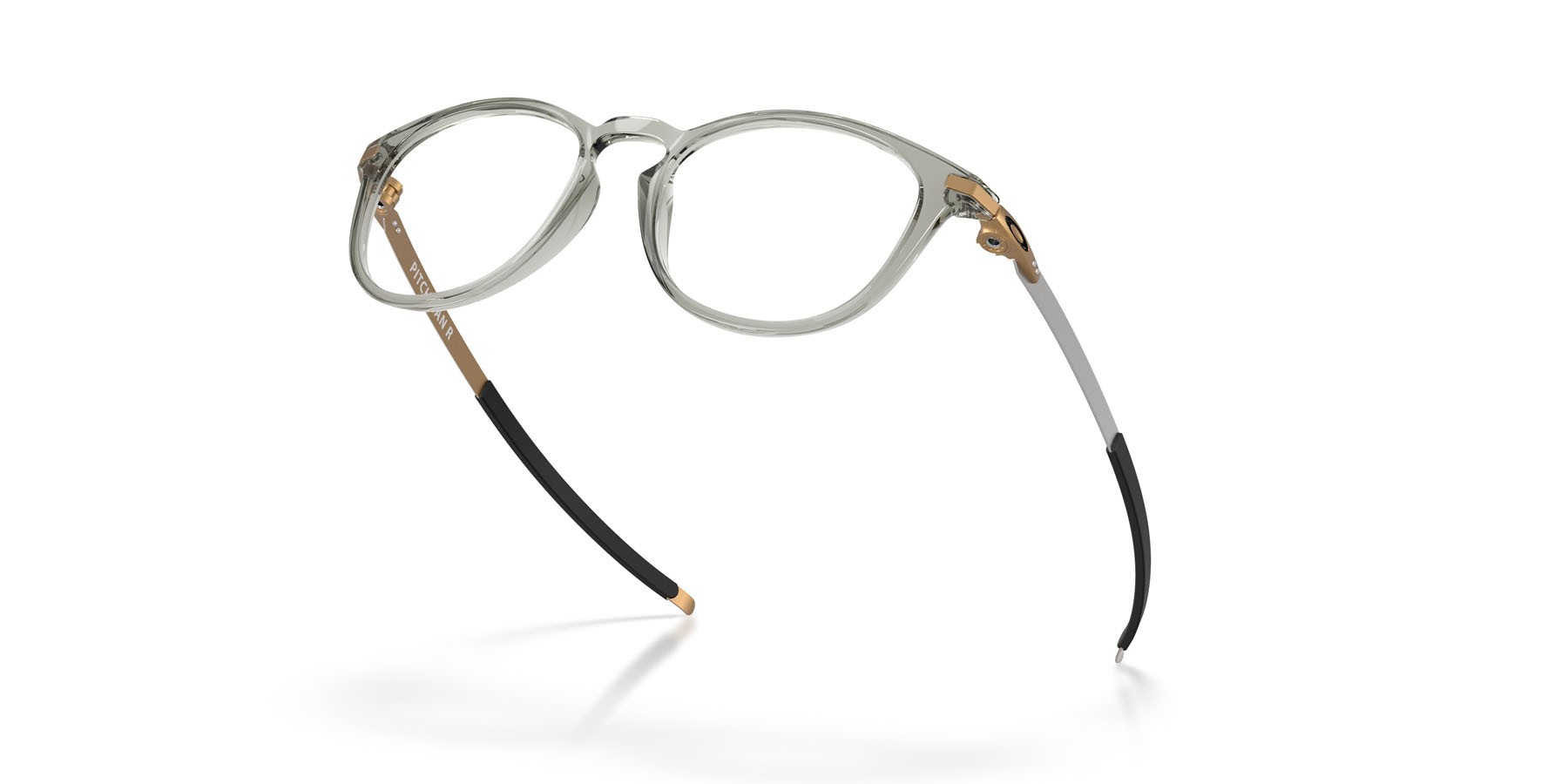 Occhiali da vista Oakley Pitchman R OX 8105 (810526) colore grey ink forma rotondo lenti lente demo