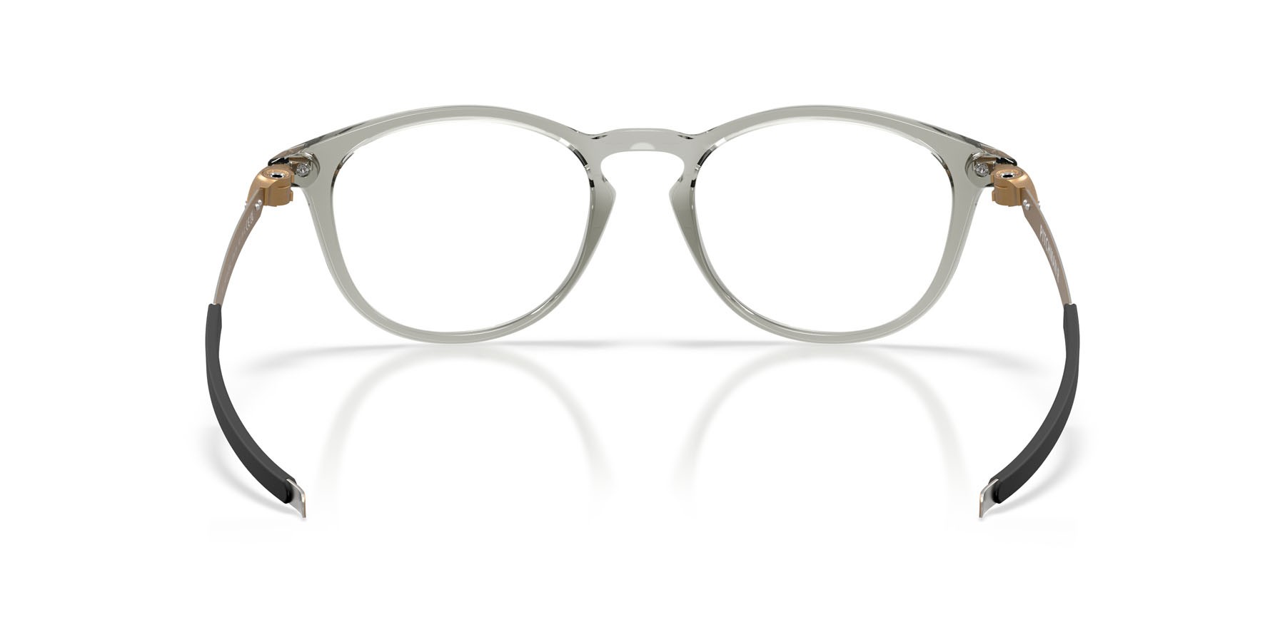 Occhiali da vista Oakley Pitchman R OX 8105 (810526) colore grey ink forma rotondo lenti lente demo
