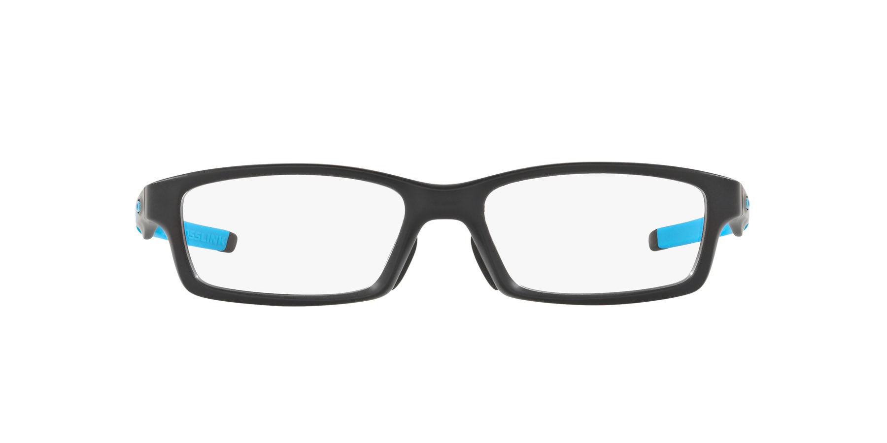 Brillen Oakley Crosslink (a) OX 8118 (811801) farbe nero satinato form rechteckig gläser lente demo