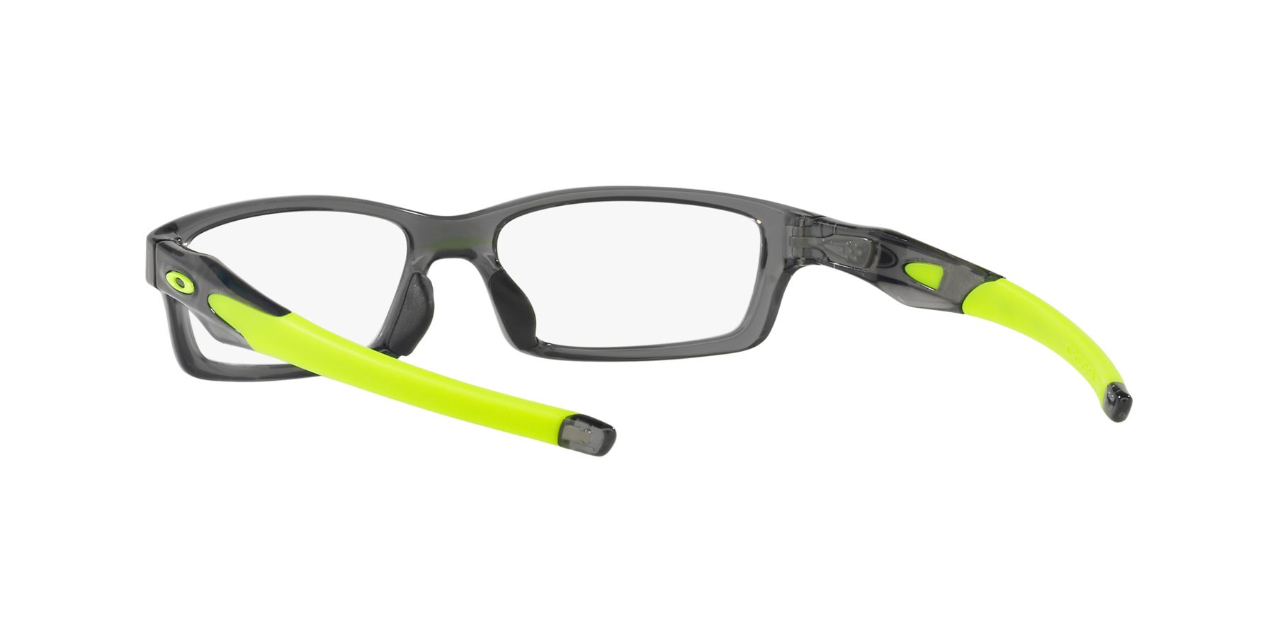 Brillen Oakley Crosslink (a) OX 8118 (811802) farbe grigio fumo lucido form rechteckig gläser lente demo