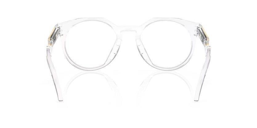Brillen Oakley HSTN Rx Kylian Mbappè OX 8139 (813905) farbe trasparente lucido form rund gläser lente demo