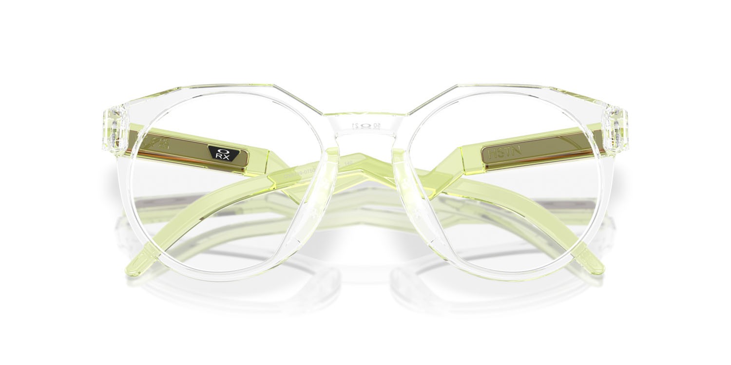 Brillen Oakley HSTN Rx OX 8139 (813907) farbe trasparente lucido form rund gläser lente demo