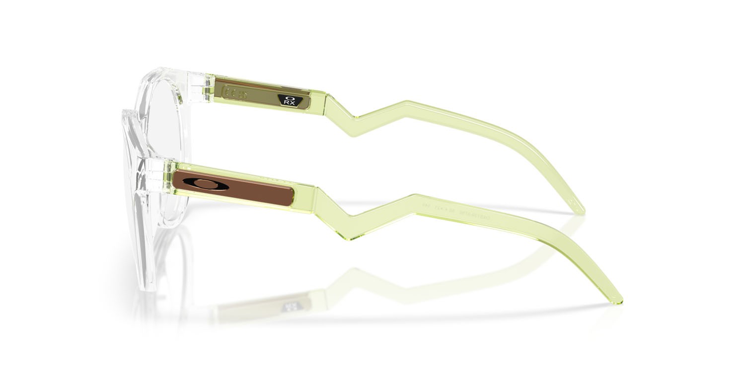 Brillen Oakley HSTN Rx OX 8139 (813907) farbe trasparente lucido form rund gläser lente demo