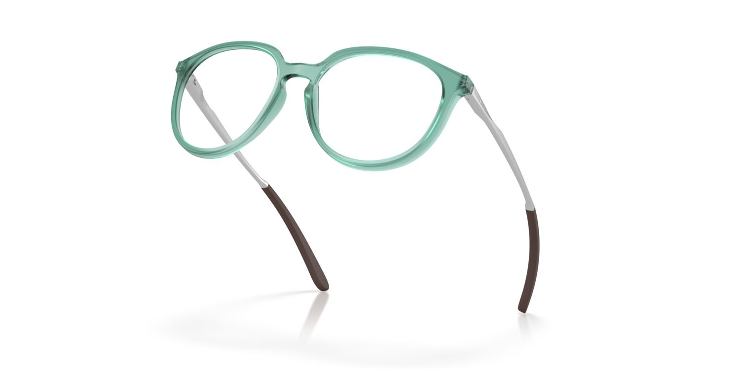 Brillen Oakley Bmng OX 8150 (815008) farbe blu pacifico trasparente opaco form rund gläser lente demo