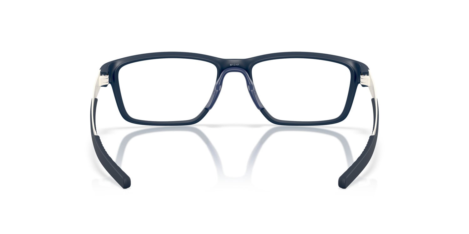 Brillen Oakley Metalink OX 8153 (815316) farbe blu abisso opaco form rechteckig gläser lente demo