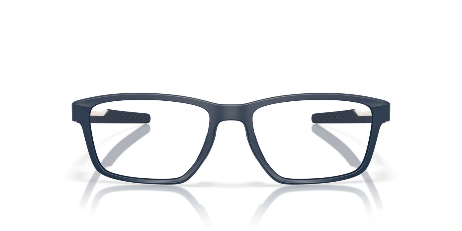 Brillen Oakley Metalink OX 8153 (815316) farbe blu abisso opaco form rechteckig gläser lente demo
