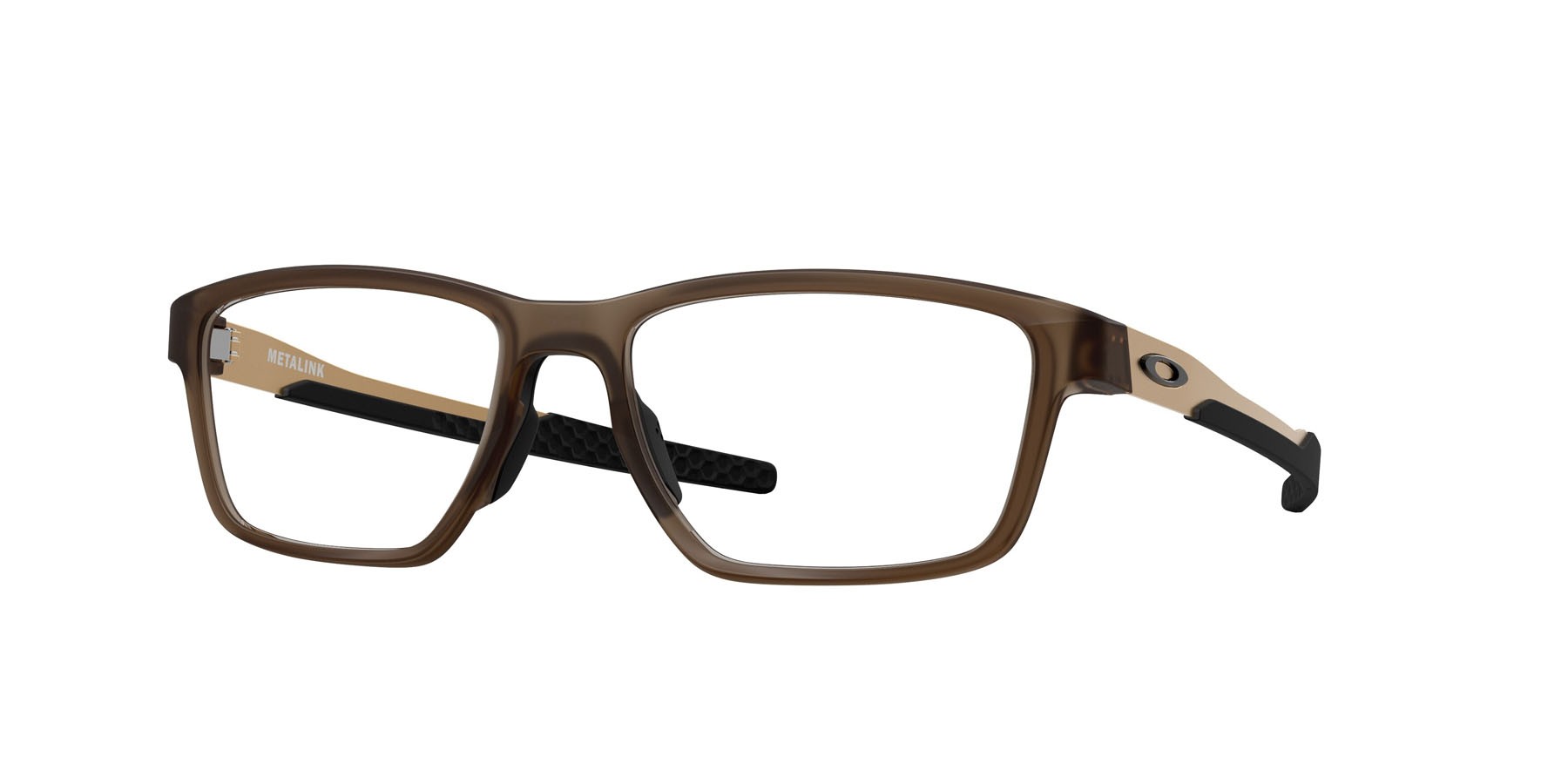 Brillen Oakley Metalink OX 8153 (815318) farbe grey ink opaco form rechteckig gläser lente demo