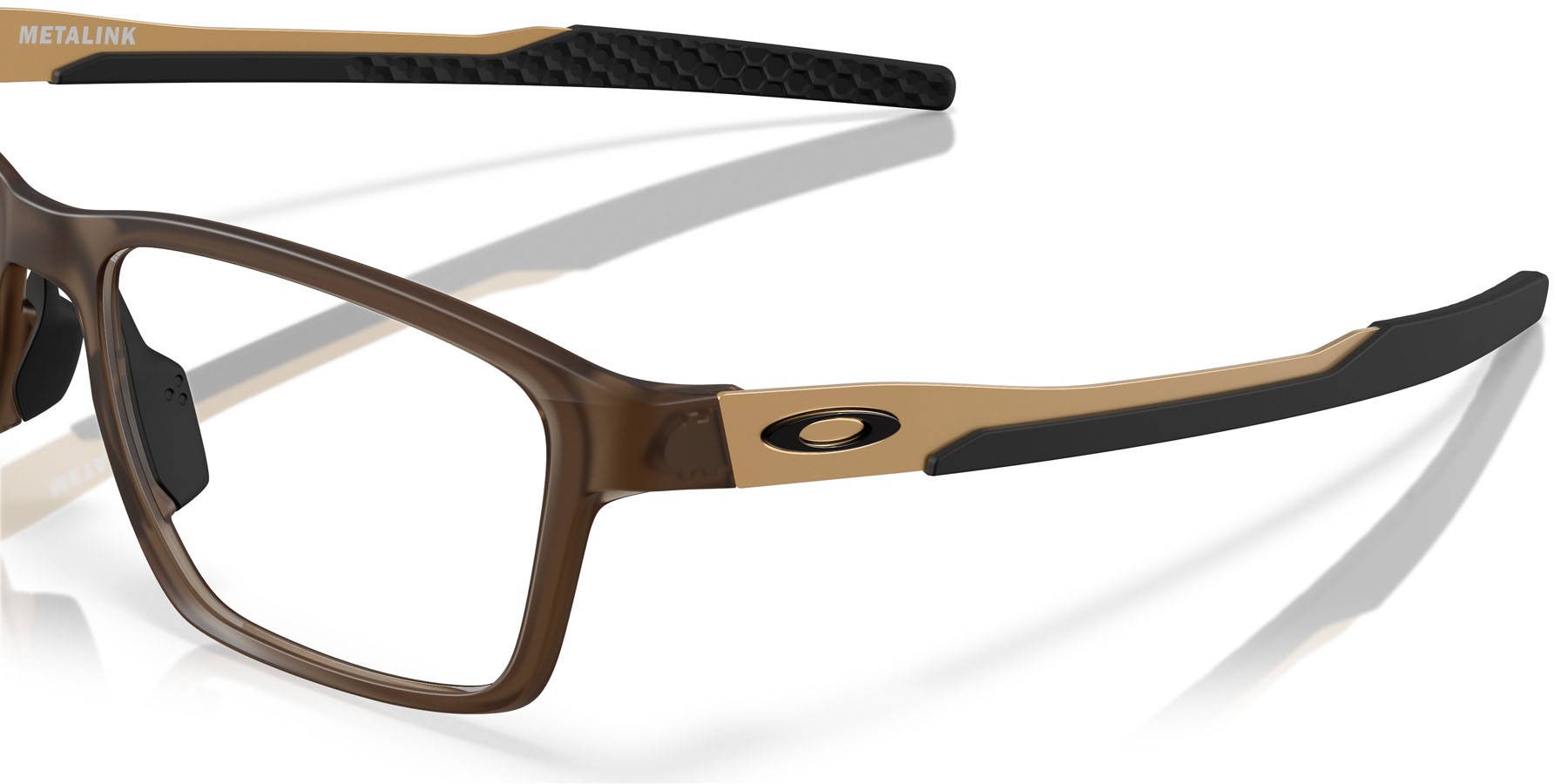 Brillen Oakley Metalink OX 8153 (815318) farbe grey ink opaco form rechteckig gläser lente demo