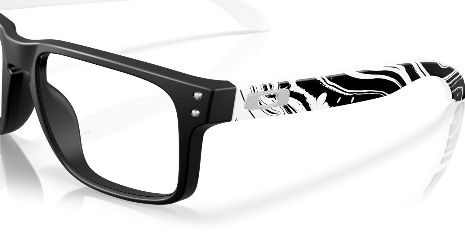 Brillen Oakley Holbrook Rx OX 8156 (815615) farbe nero satinato form quadratisch gläser lente demo