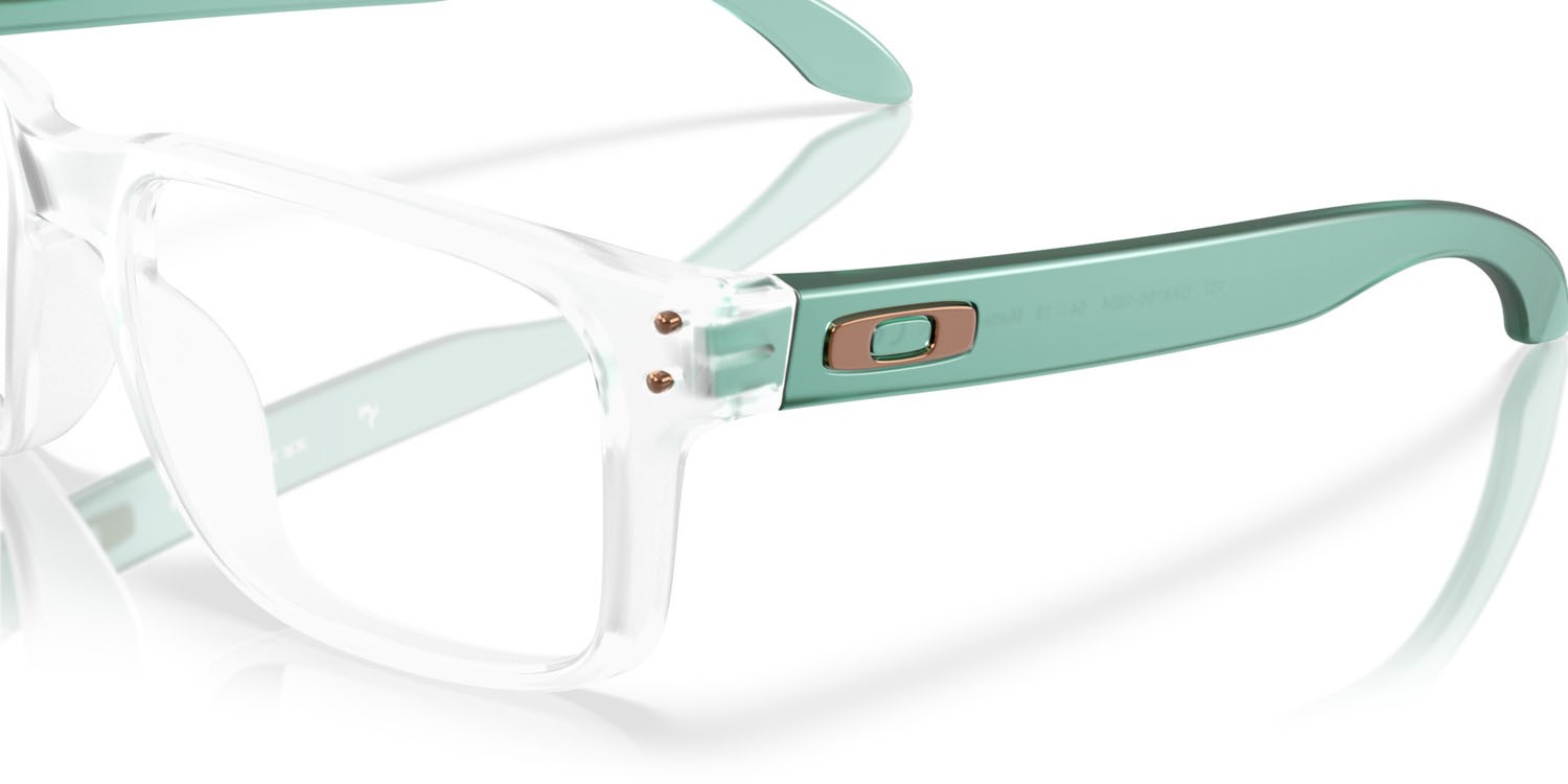 Brillen Oakley Holbrook Rx OX 8156 (815616) farbe trasparente opaco form quadratisch gläser lente demo