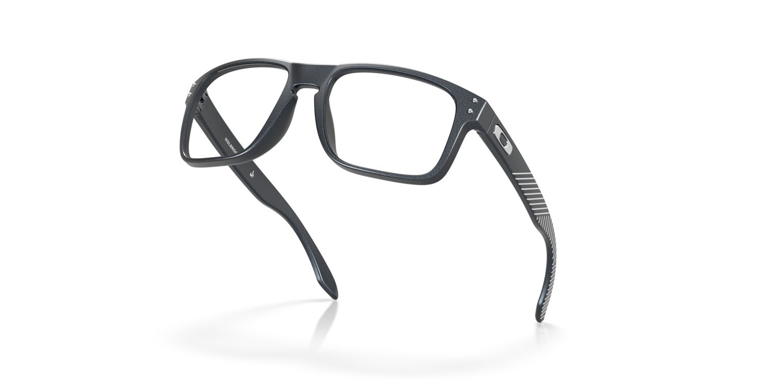 Brillen Oakley Holbrook Rx OX 8156 (815617) farbe blu acciaio opaco form quadratisch gläser lente demo