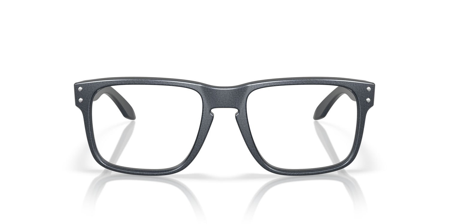 Brillen Oakley Holbrook Rx OX 8156 (815617) farbe blu acciaio opaco form quadratisch gläser lente demo