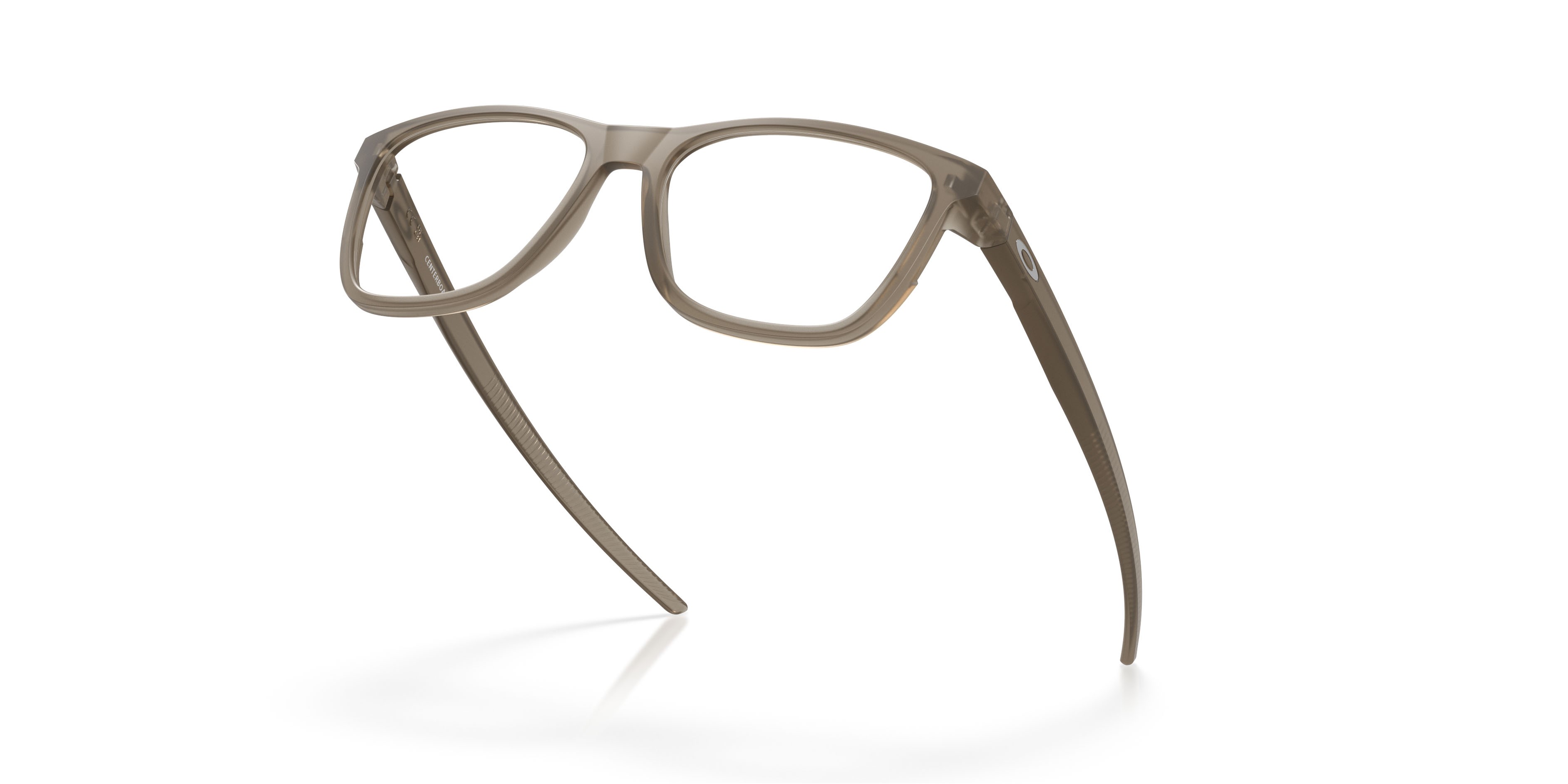 Occhiali da vista Oakley Centerboard OX 8163 (816313) colore sabbia trasparente forma rotondo lenti lente demo