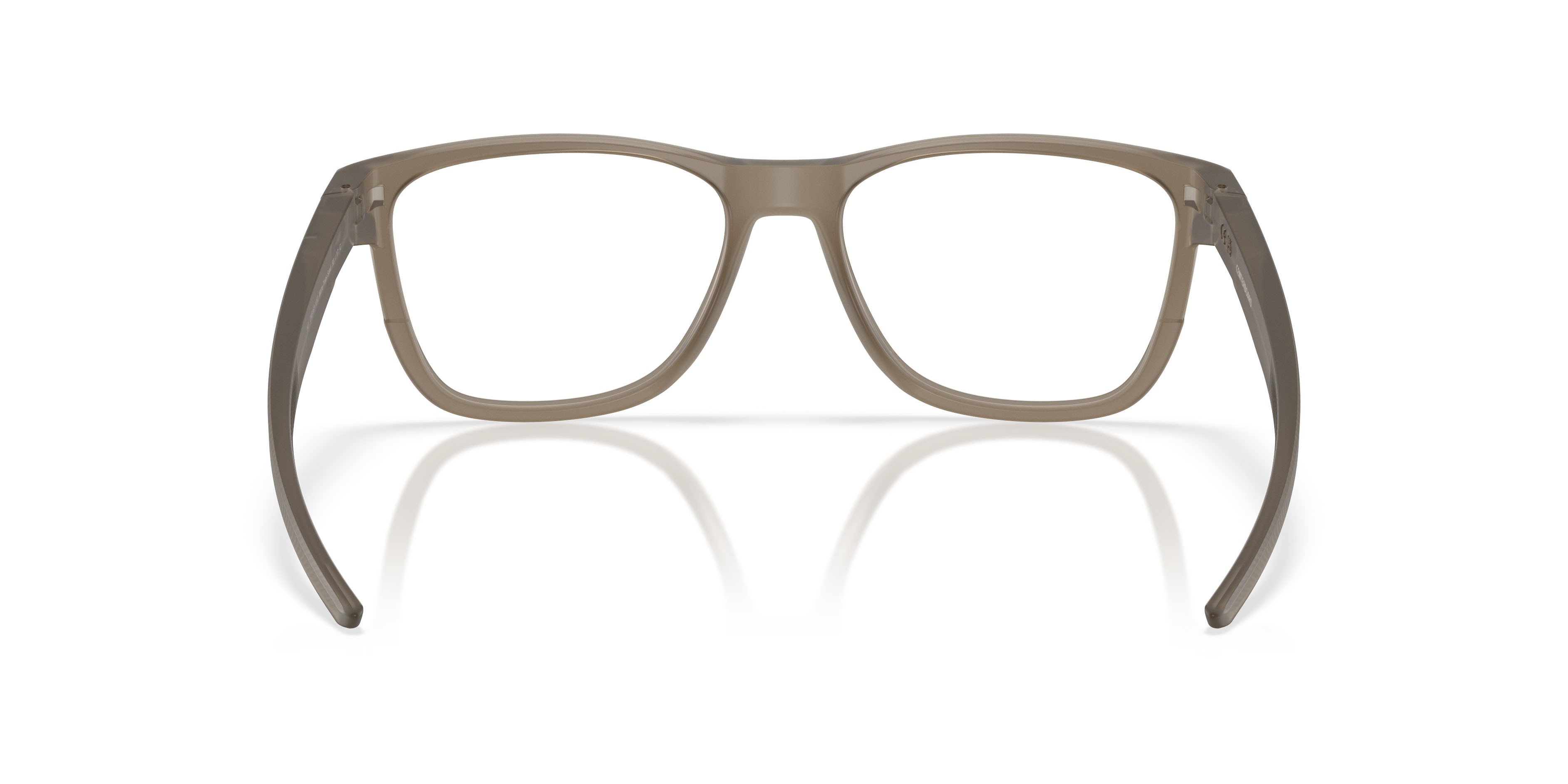 Occhiali da vista Oakley Centerboard OX 8163 (816313) colore sabbia trasparente forma rotondo lenti lente demo