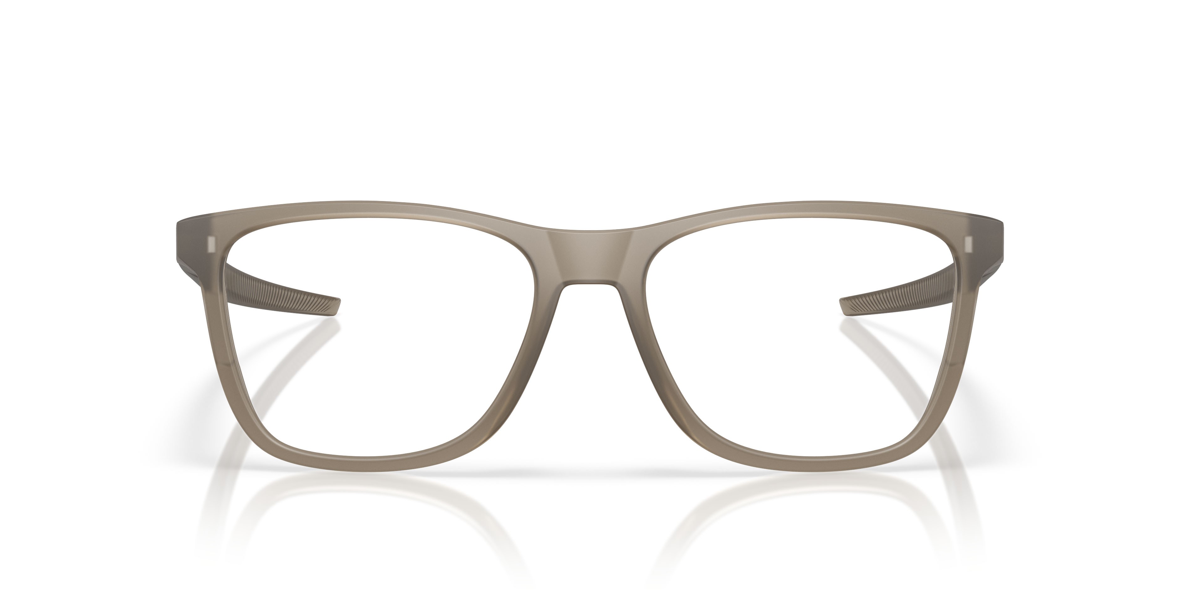 Occhiali da vista Oakley Centerboard OX 8163 (816313) colore sabbia trasparente forma rotondo lenti lente demo
