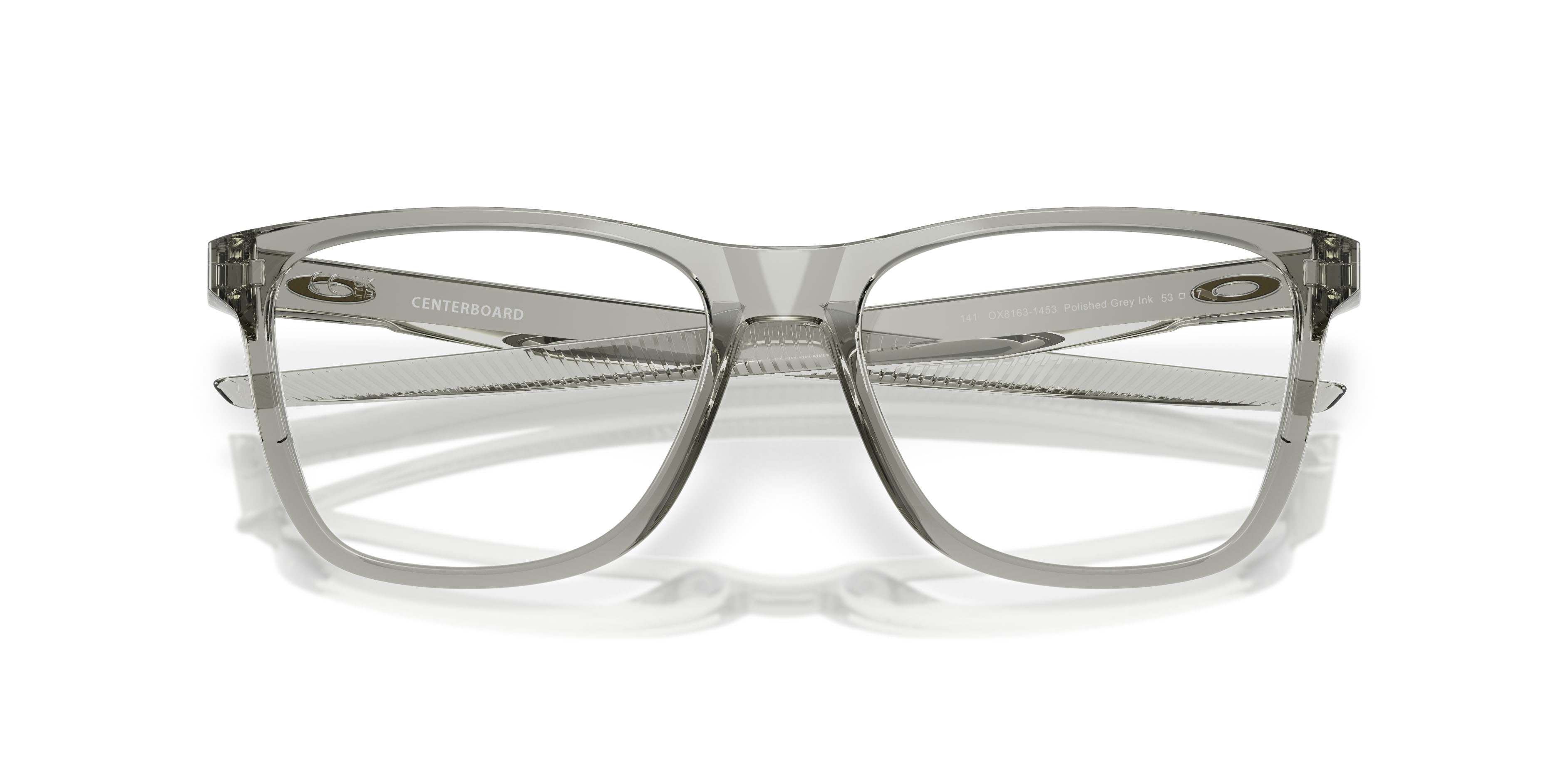 Brillen Oakley Centerboard OX 8163 (816314) farbe grigio inchiostro lucido form rund gläser lente demo