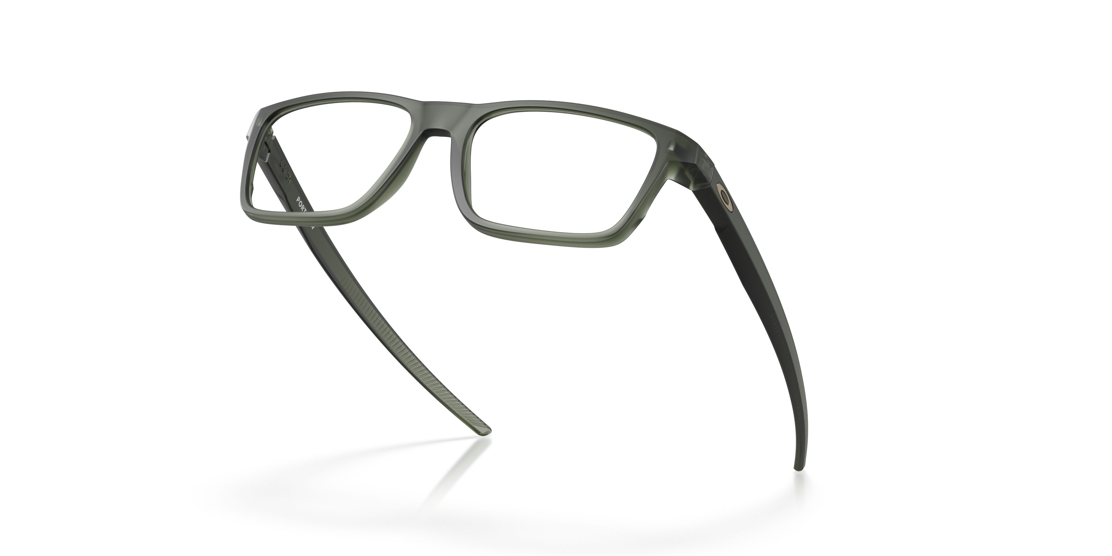 Brillen Oakley Port Bow OX 8164 (816411) farbe olive ink opaco form rechteckig gläser lente demo